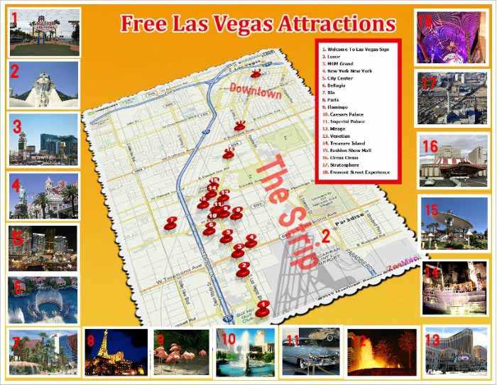 Free Las Vegas - Shows, Things To Do And Attractions On the Strip