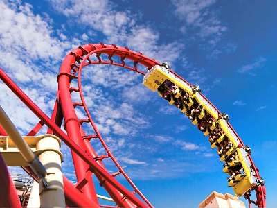 The Roller Coaster at New York-New York - Get your thrills in #Vegas on The Roller  Coaster at New York - New York Hotel & Casino Las Vegas! Enjoy Happy Hour  and