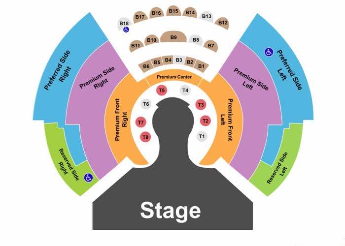 pala casino seating chart for event